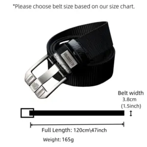Men's Canvas Belt YD750 Durable Adjustable Design 11 S7df1ca6f520c45629afbd10344cace67L