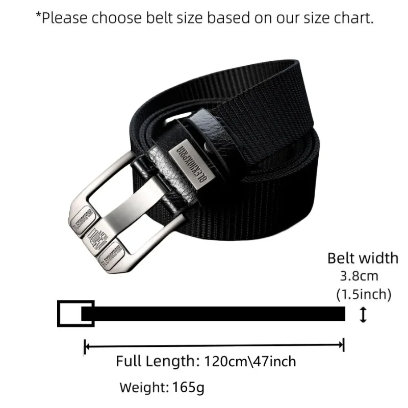 Men's Canvas Belt YD750 Durable Adjustable Design 3 Men's Canvas Belt YD750 Durable Adjustable Design - Image 3