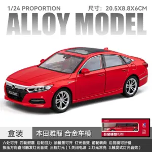 1:24 Scale Honda Accord Alloy Model Car 16 S7e0d8898b54e4744afc989f5ea8793cf5