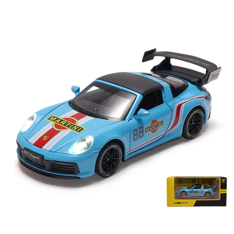 Porsche 911 Targa 4S 1:32 Diecast Model Car 13 Porsche 911 Targa 4S 1:32 Diecast Model Car - Image 13