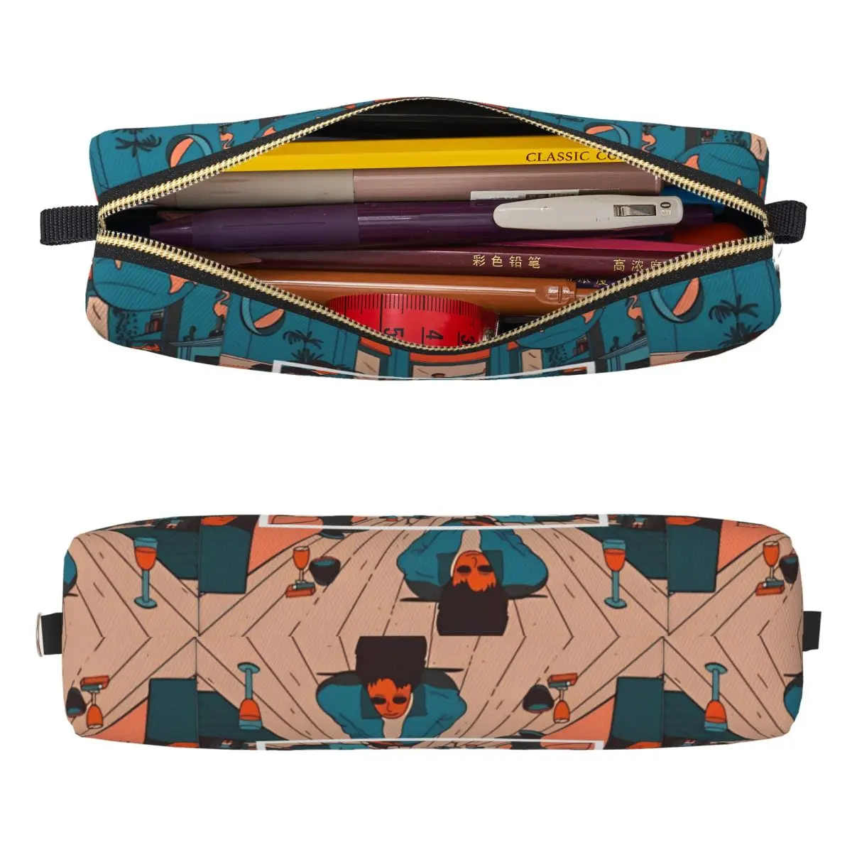 Vibrant Oasis Pencil Case for Stationery 2 Vibrant Oasis Pencil Case for Stationery - Image 2