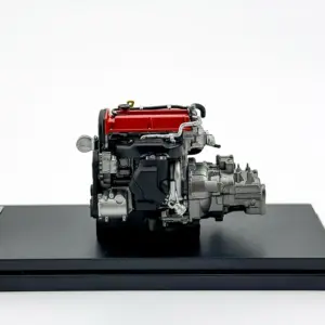 Diecast 1/18 Scale Mitsubishi EVO4 Engine Model 10 S7e76ee0d6eb146bd8ae4c2ae6d40f9a1w