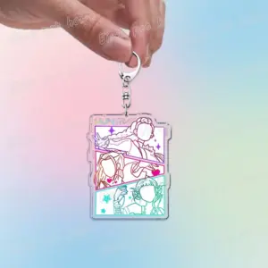 Kpop Demon Hunters Huntrix Keychain Acrylic 75 S7e92d5b211dc46ef889184b6f6e38b62O