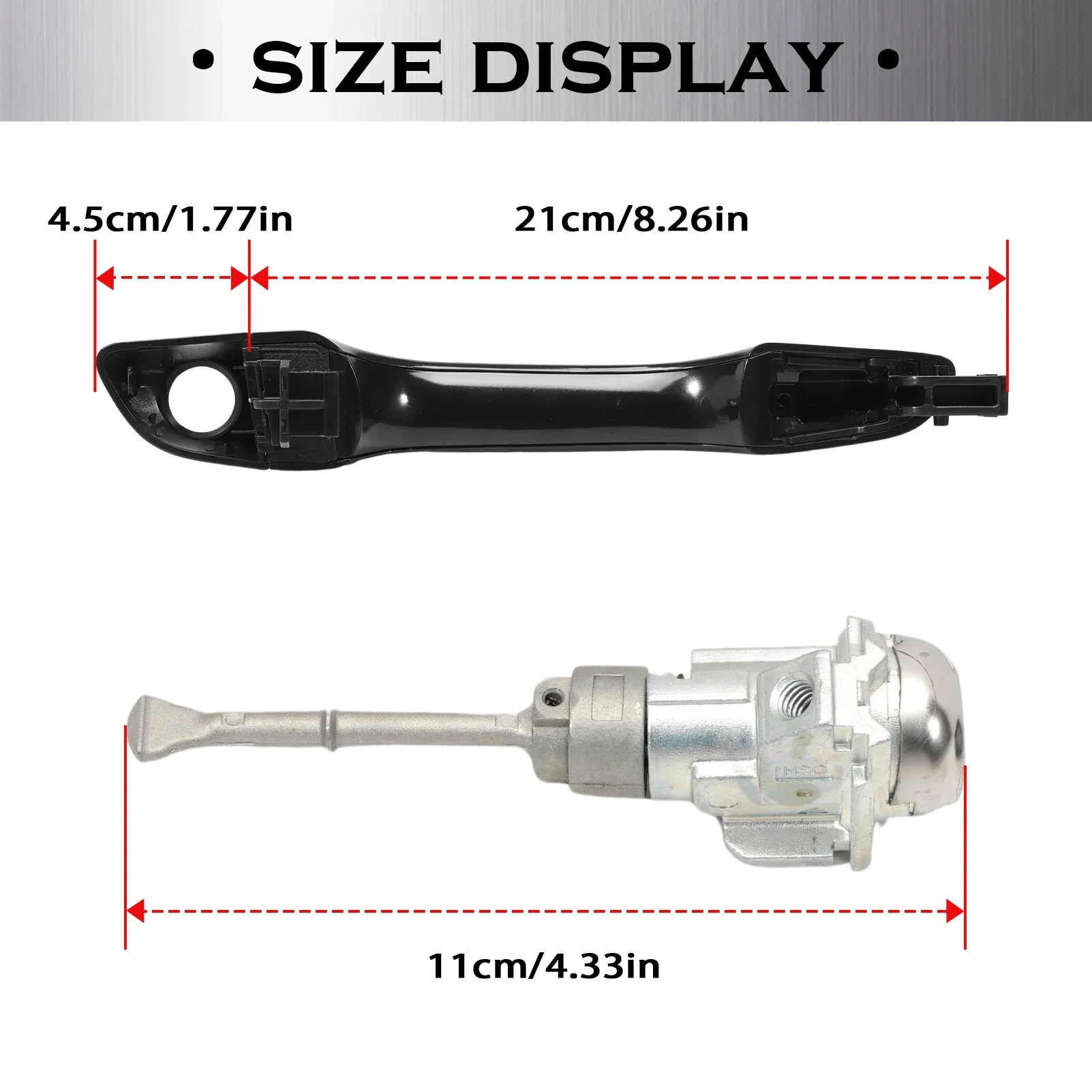 Hyundai Elantra 2017-2020 Door Handle Kit 2 Hyundai Elantra 2017-2020 Door Handle Kit - Image 2