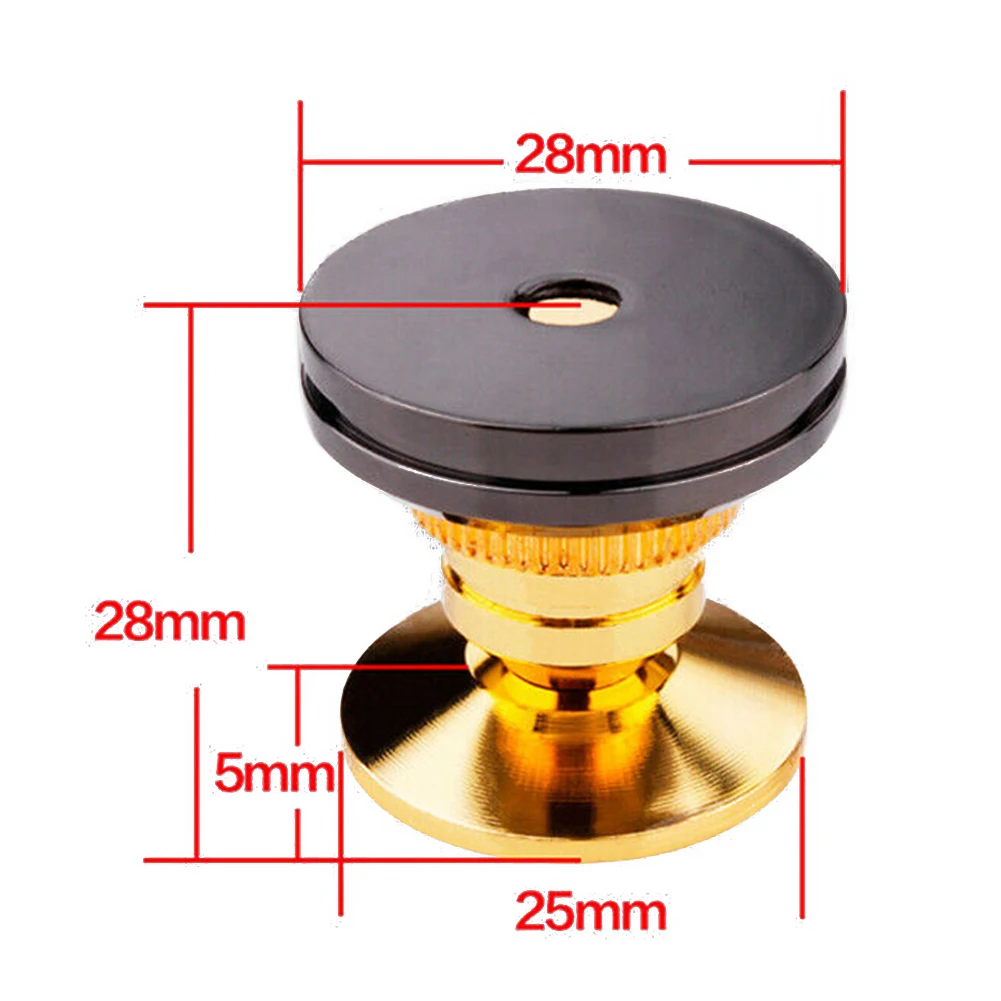 Golden-Plated Speaker Spikes Set of 4 3 Golden-Plated Speaker Spikes Set of 4 - Image 3