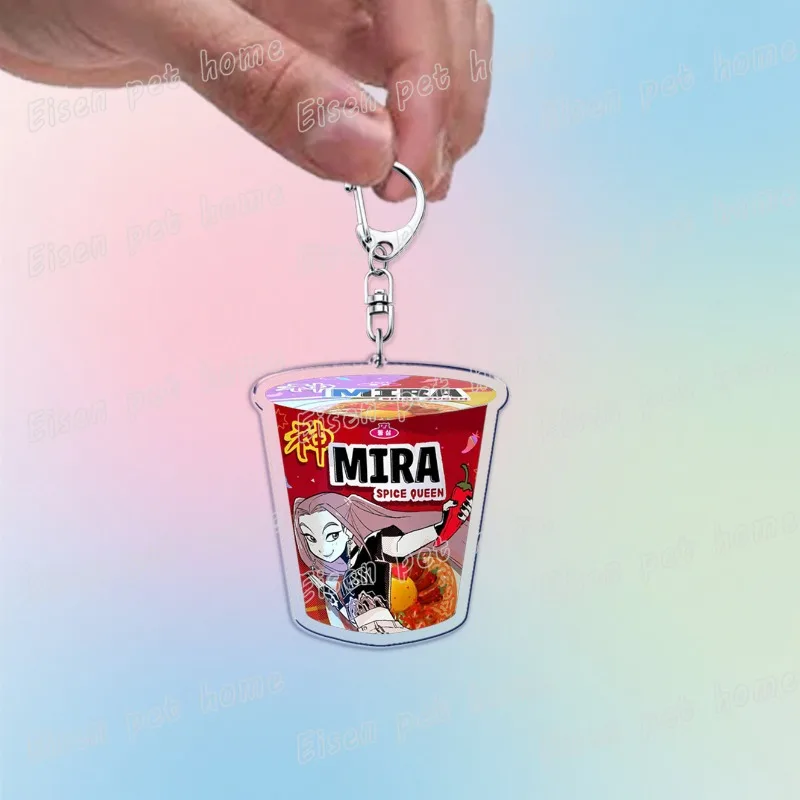 Kpop Demon Hunters Huntrix Keychain Acrylic 9 Kpop Demon Hunters Huntrix Keychain Acrylic - Image 9