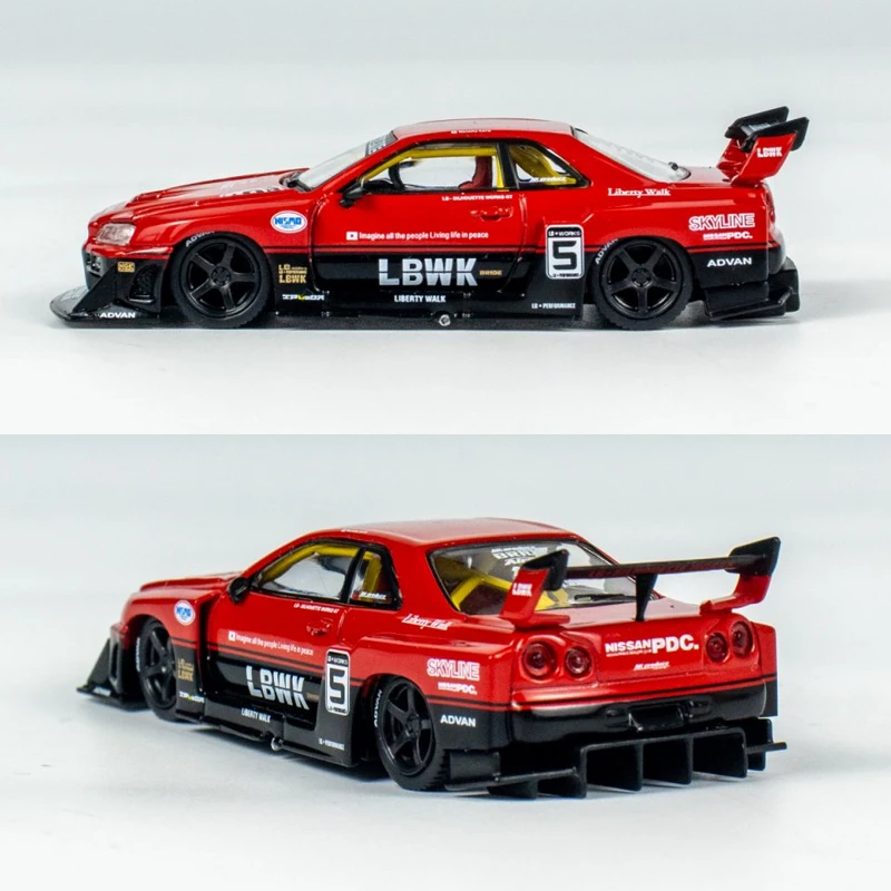Nissan LB-ER34 Diecast Model Car 1:64 Scale 2 Nissan LB-ER34 Diecast Model Car 1:64 Scale - Image 2