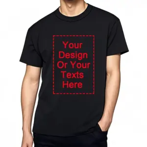 Personalized Custom Cotton T-Shirt for Men or Women