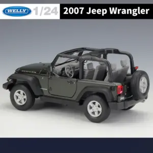 WELLY 2007 Jeep Wrangler Rubicon 1:24 Diecast Model 13 S7fae7c92d3964c91b3ab82efc63391e1J