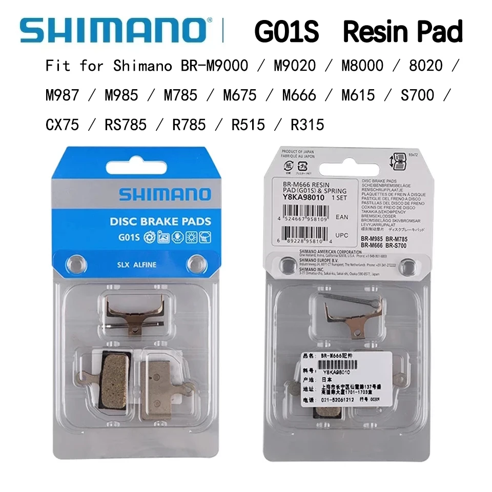 G01S Resin Disc Brake Pads for Shimano 6 G01S Resin Disc Brake Pads for Shimano - Image 6