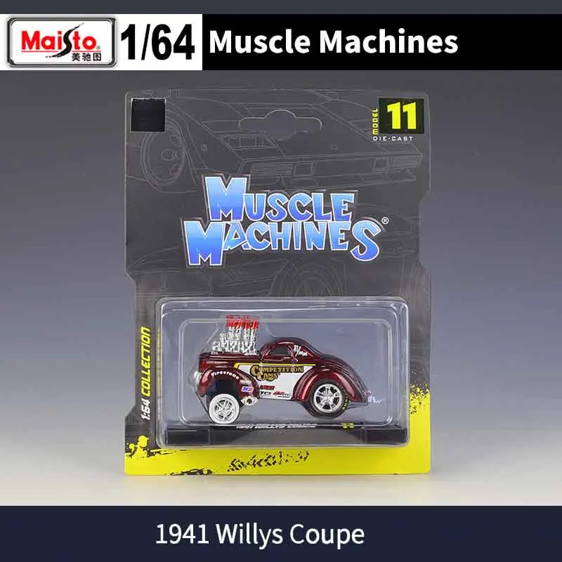 1/64 Scale Diecast Muscle Car Model Q24 34 1/64 Scale Diecast Muscle Car Model Q24 - Image 34