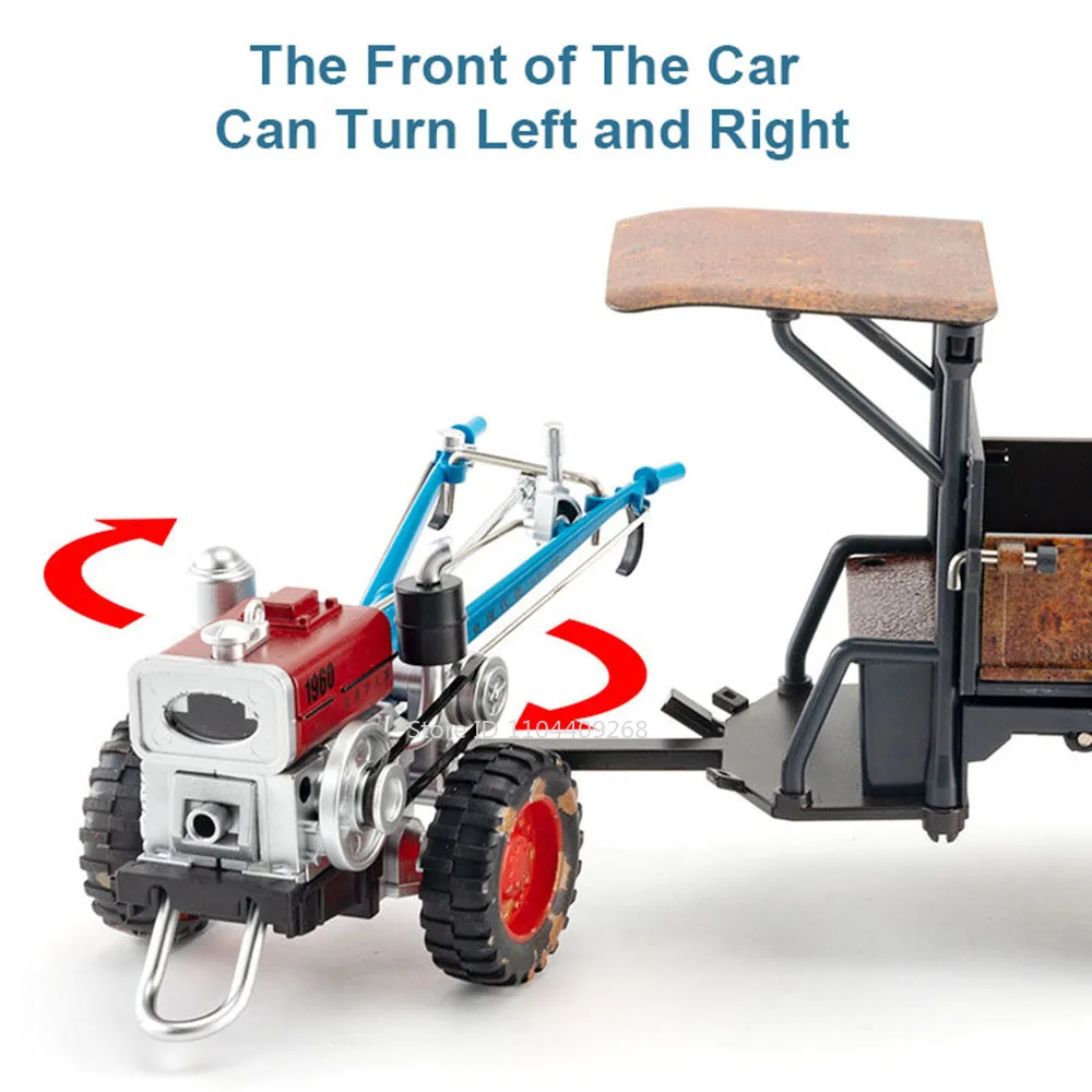 1:24 Scale Walking Tractor Model Toy 5 1:24 Scale Walking Tractor Model Toy - Image 5