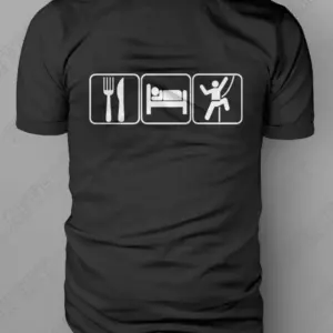 Eat Sleep Climber Men's Casual T-Shirt