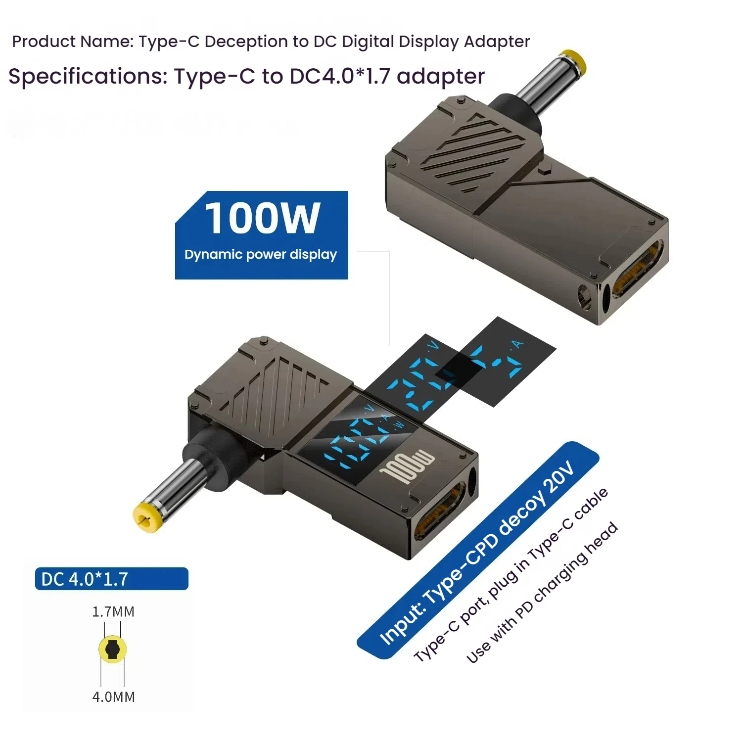PD 100W Laptop Charger for Lenovo HP Dell 21 PD 100W Laptop Charger for Lenovo HP Dell - Image 21