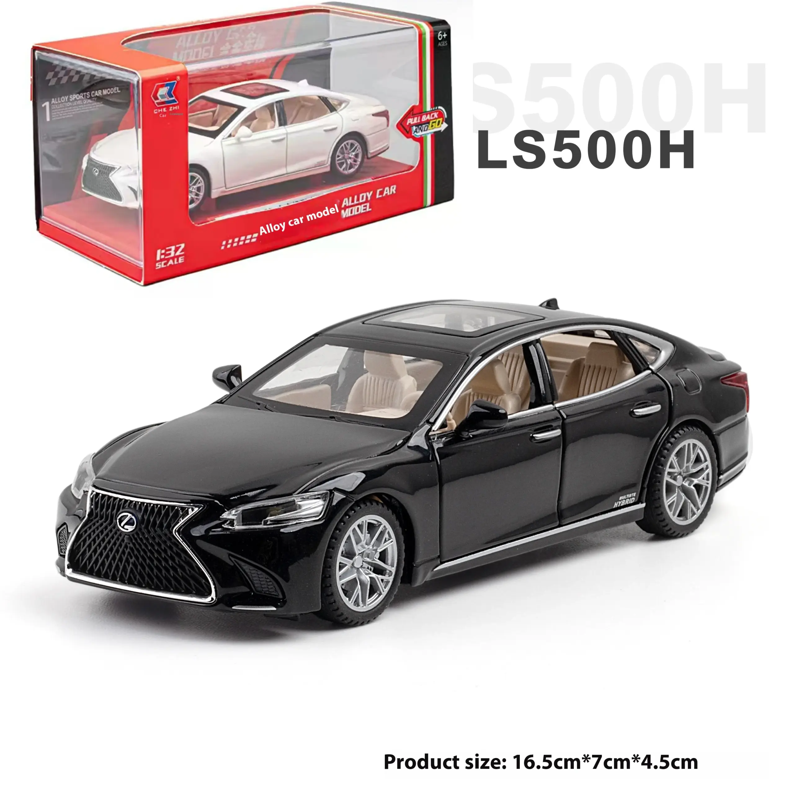 1:32 Scale Alloy Die-Cast LS500 Car Model 9 1:32 Scale Alloy Die-Cast LS500 Car Model - Image 9