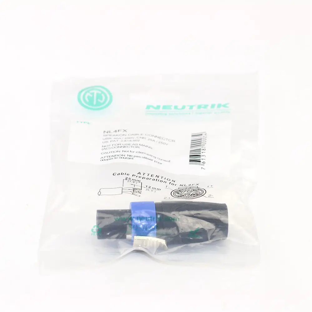 25-Piece NL4FX Connector Set for Amplifiers 7 25-Piece NL4FX Connector Set for Amplifiers - Image 7