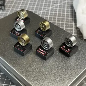 Diorama 1:64 Wheel Hub Display Stand 8 S8138ef0c44884d5ebe54bbf1c1cbb6126