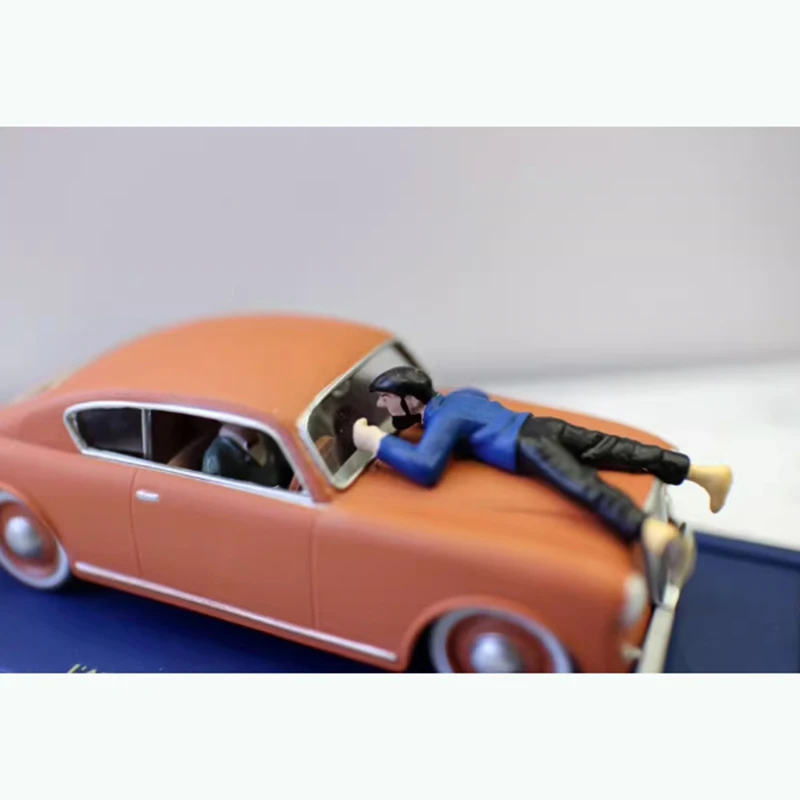 Vintage 1/43 Scale Car Model with Figurine 5 Vintage 1/43 Scale Car Model with Figurine - Image 5