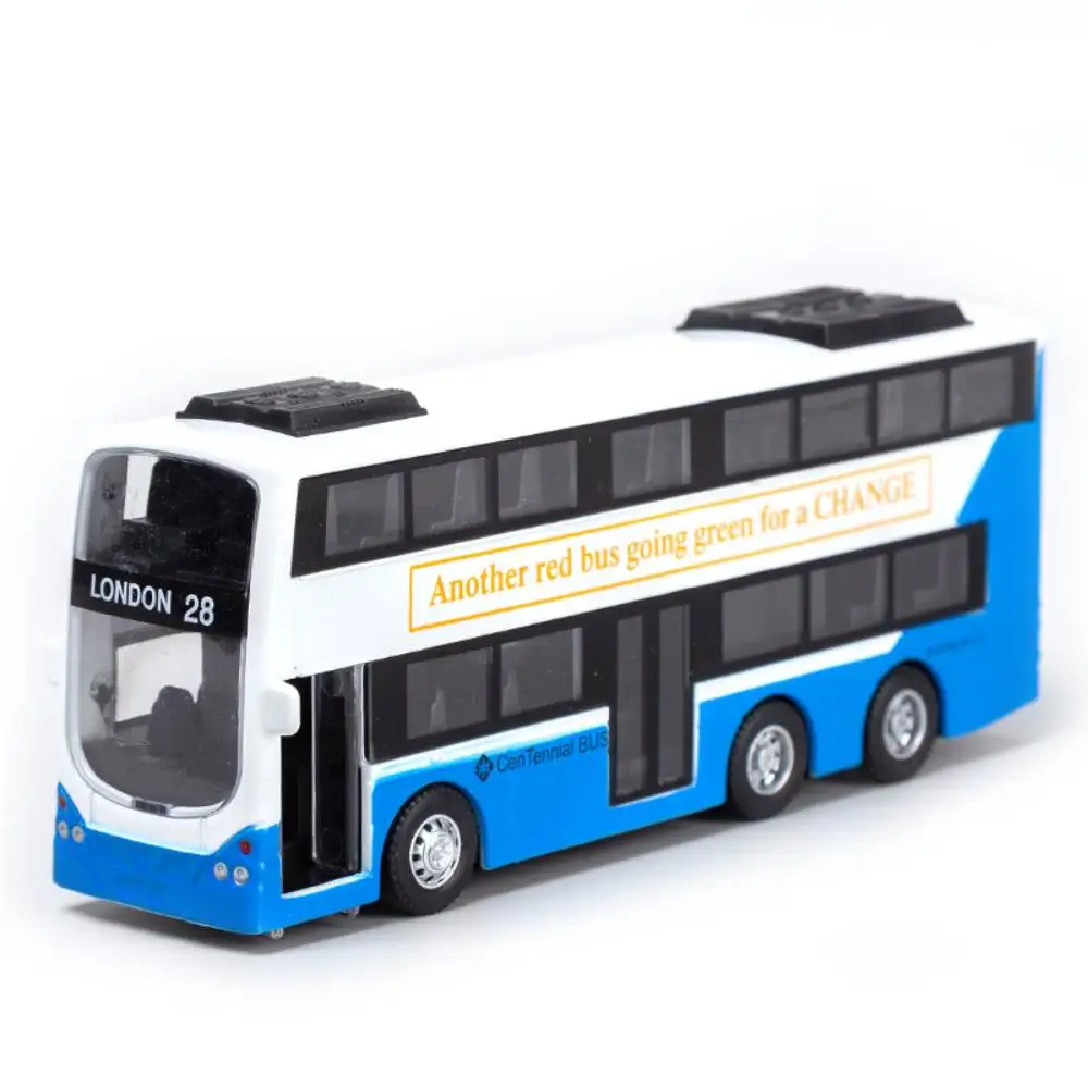 1:70 Vintage British Double Decker Bus Model 7 1:70 Vintage British Double Decker Bus Model - Image 7