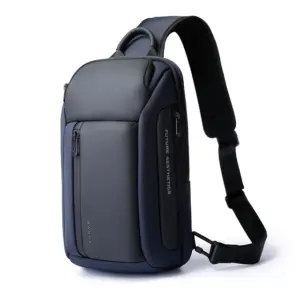 BG-7566 Modern Black Chest Bag for Essentials 19 S81bfe724370143f28686b6f38db2f159H