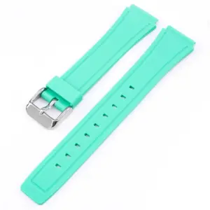 Light Cyan 18mm Watch Strap Replacement 19 S82801ef913f04b4faac9d9dbcb196c027