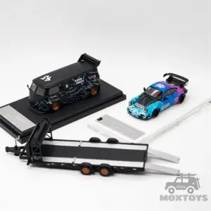 Mini Station 1:64 RWB 964 Trailer Set 10 S829f3884126e476d8d5661c2451bccc5I