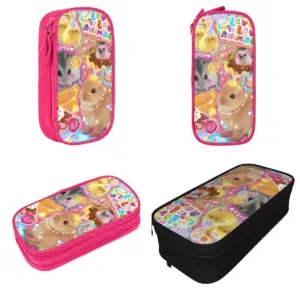 Cute Hamster Rabbit Pencil Case for Organizing 10 S82a5964ccfde478e9a3552c94914575ah