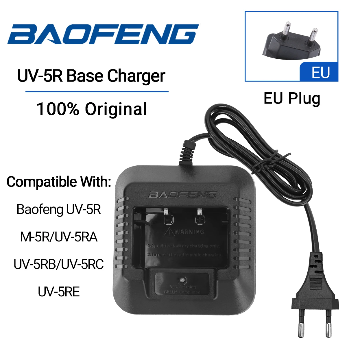 Baofeng UV-5R USB Desktop Charger 6 Baofeng UV-5R USB Desktop Charger - Image 6