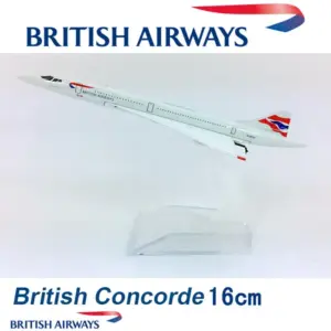 Diecast Concorde Model 1:400 Air France 16 S82e5c00f2bf64214a05de1e5ad623fe51