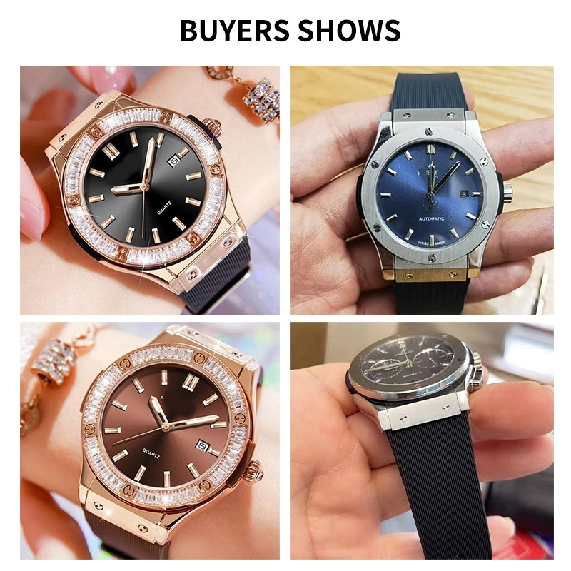 Rubber Watch Strap for Hublot Big Bang Fusion 3 Rubber Watch Strap for Hublot Big Bang Fusion - Image 3