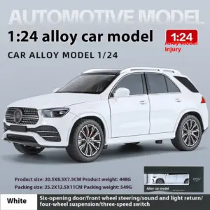 Luxury SUV Model Car 1:24 Scale Black 15 S8438768ad74942ce8cdf272f6a0b4228D