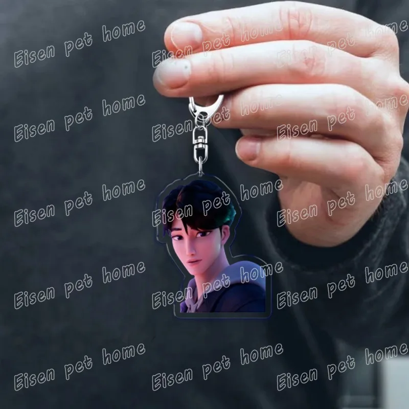Kpop Demon Hunters Huntrix Keychain Acrylic 4 Kpop Demon Hunters Huntrix Keychain Acrylic - Image 4