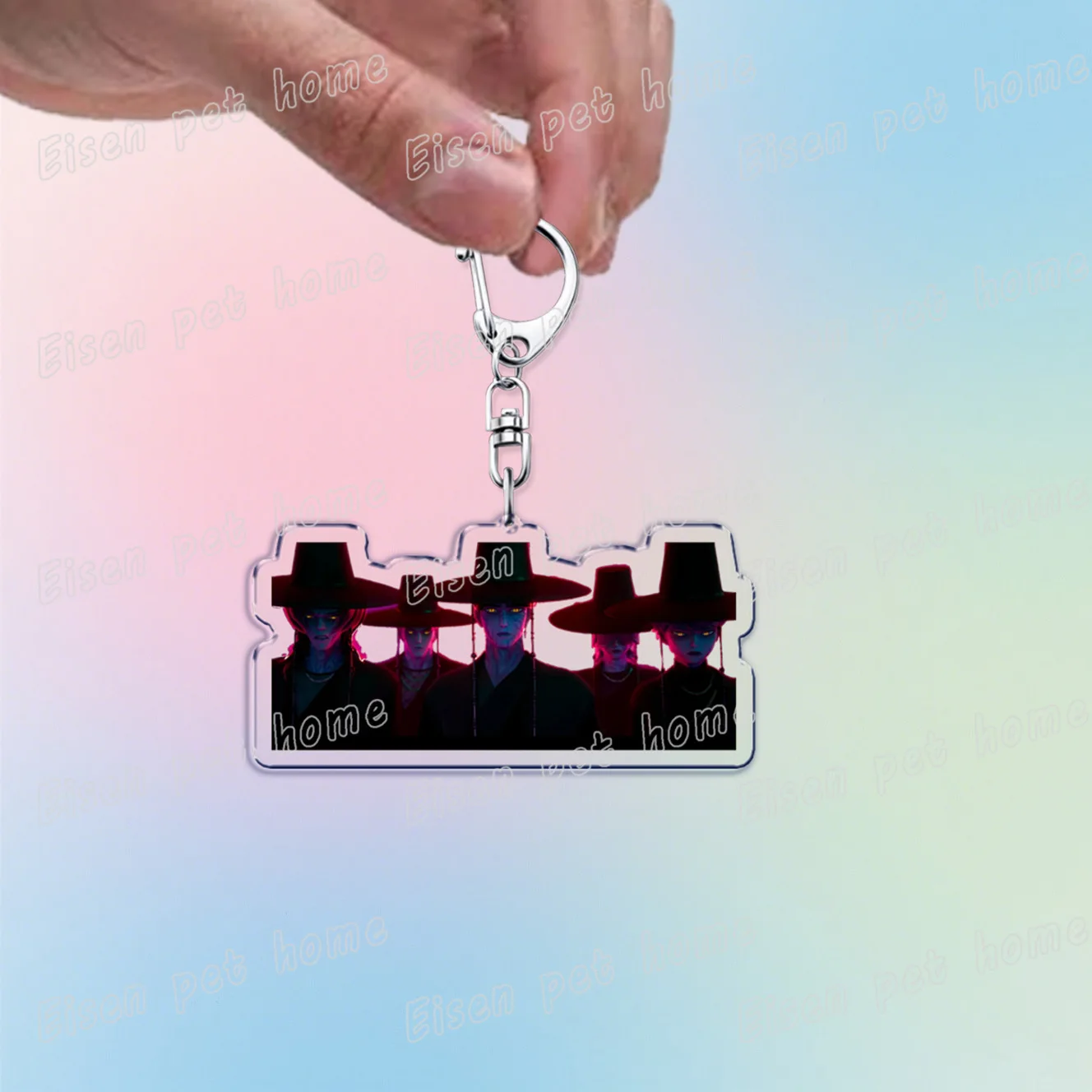 Kpop Demon Hunters Huntrix Keychain Acrylic 46 Kpop Demon Hunters Huntrix Keychain Acrylic - Image 46