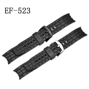 Edifice EF-550/EF-523 Rubber Watch Strap 15 S84a2e89fa1c144f782c8178708e124f6b