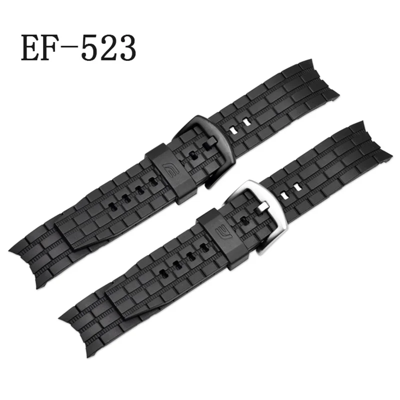 Edifice EF-550/EF-523 Rubber Watch Strap 6 Edifice EF-550/EF-523 Rubber Watch Strap - Image 6
