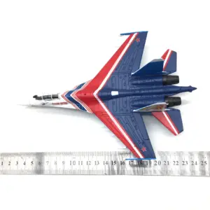 1/100 Scale SU-35 Fighter Model Airplane 11 S84a75c2e614348a4b45464fc627d1f6eP