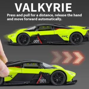 1:32 Diecast Valkyrie Sports Car Model 10 S84a86c78260b47ac8f47a18d33045a4bY