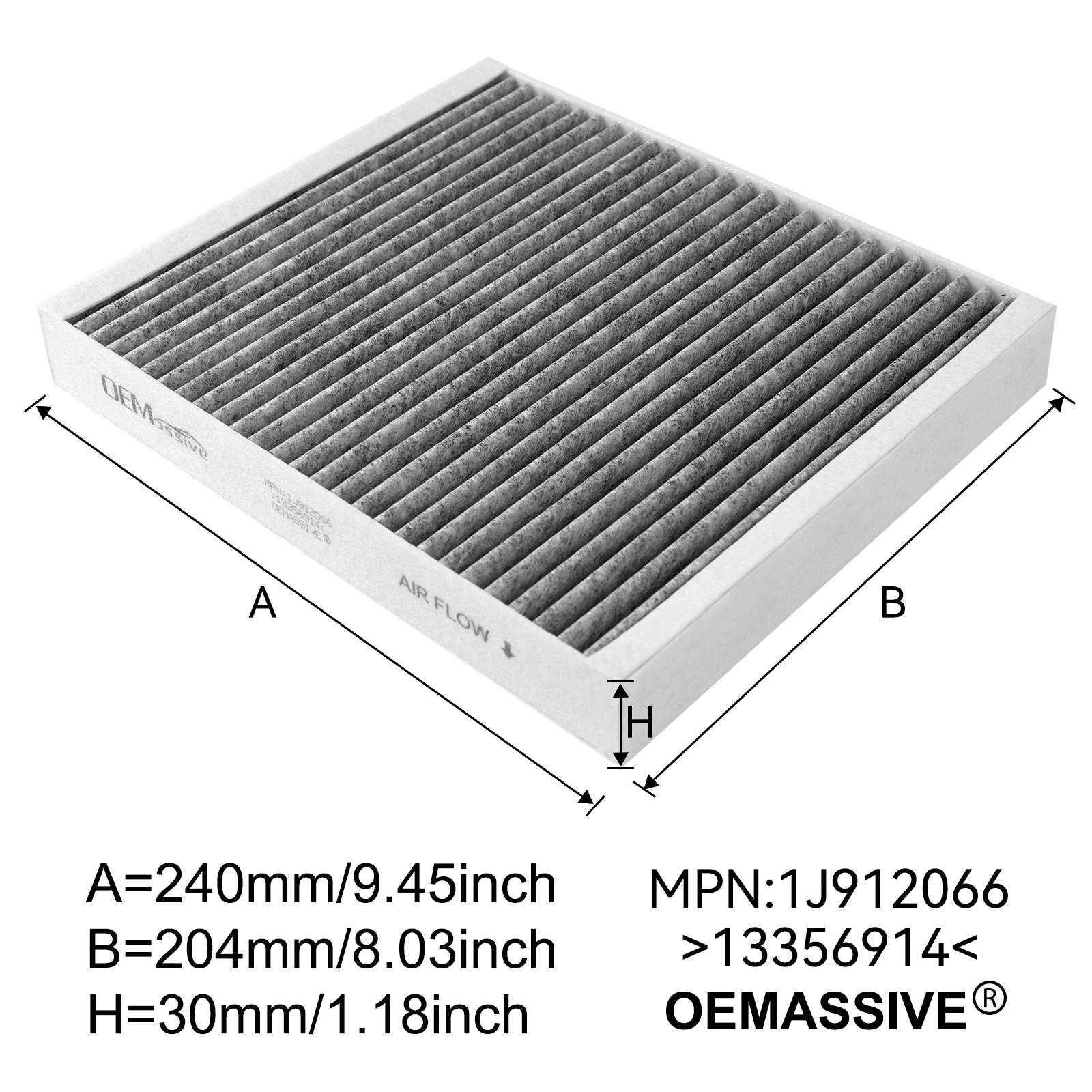 Car Pollen Cabin Air Filter for Opel Models 4 Car Pollen Cabin Air Filter for Opel Models - Image 4