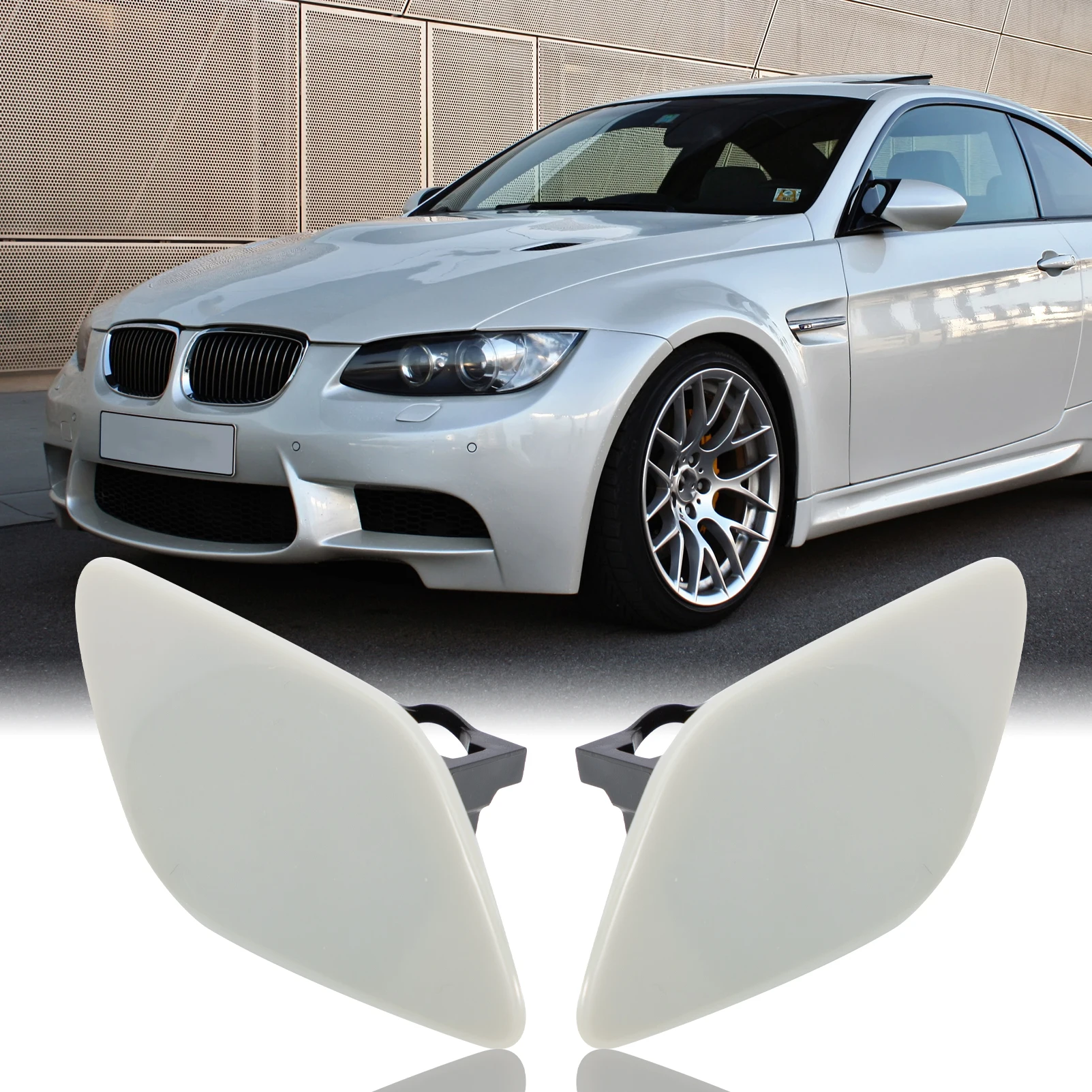 BMW 3 Series E92 E93 Headlight Washer Covers 2 BMW 3 Series E92 E93 Headlight Washer Covers - Image 2