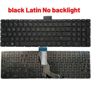 HP Laptop Replacement Keyboard - Black/Silver 22 S85c92165b19c4c199691ff76181b66efx 2