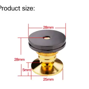 Golden-Plated Speaker Spikes Set of 4 11 S85e1a073c8eb40c1ad34b8bbce24bcfb2