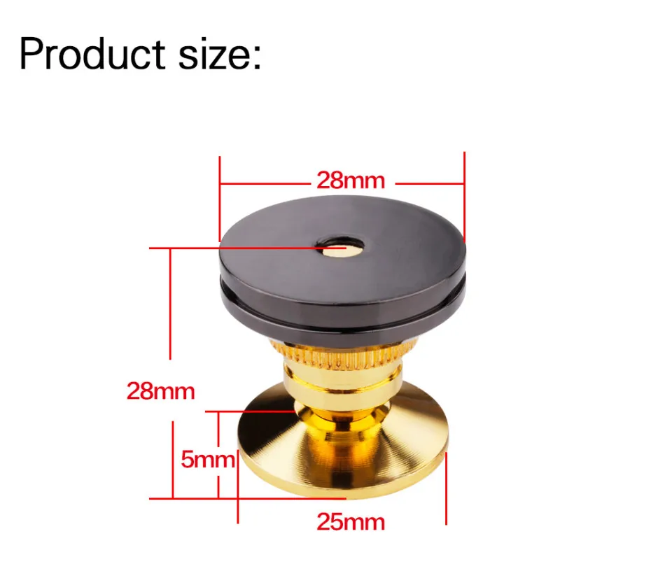 Golden-Plated Speaker Spikes Set of 4 5 Golden-Plated Speaker Spikes Set of 4 - Image 5