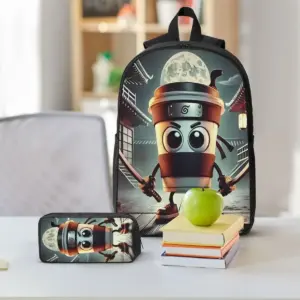 Kids Backpack and Lunch Box Set Ninja Style 11 S861cfba472f74d7397c6d3b2b482611eV