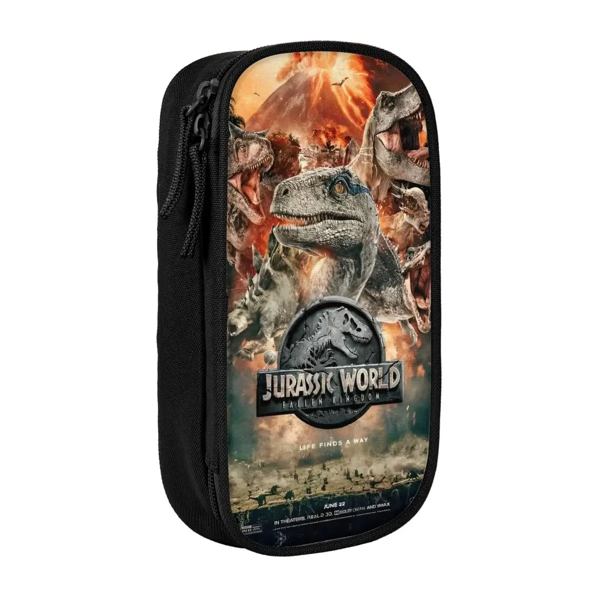 Jurassic World Dinosaur Pencil Case for Students 7 Jurassic World Dinosaur Pencil Case for Students - Image 7
