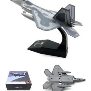 F22 Raptor Fighter Diecast Model 1/100 Scale 8 S86a278d343364ea0b08d1a857fce79a1s