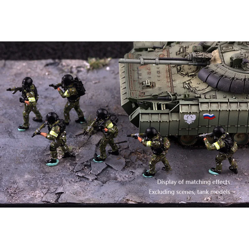 1/72 Russian Anti-Terrorism Soldier Model Set 6 1/72 Russian Anti-Terrorism Soldier Model Set - Image 6