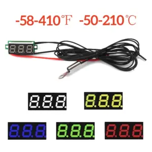 Voktta Mini Digital Thermometer with Probe