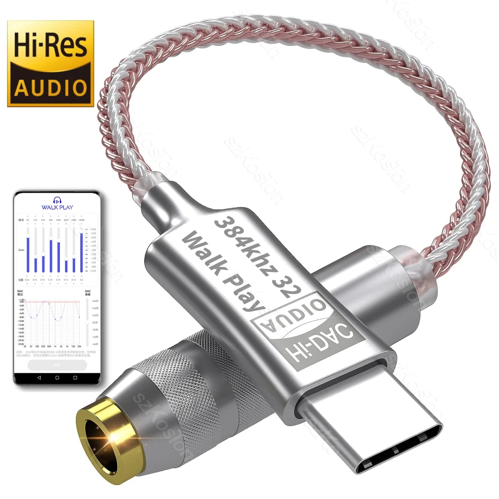 Type C to 3.5mm DAC Audio Adapter CB1200AU 7 Type C to 3.5mm DAC Audio Adapter CB1200AU - Image 7