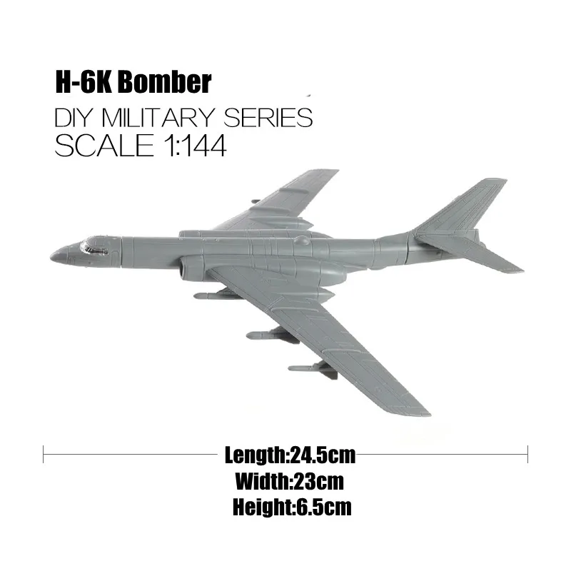 4D 1/144 H-6K Bomber Assembly Model Kit 2 4D 1/144 H-6K Bomber Assembly Model Kit - Image 2