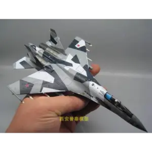 Diecast 1/100 Scale Russian Su-35 Model 7 S8973b293d6ab4100bea108bc8f024936C